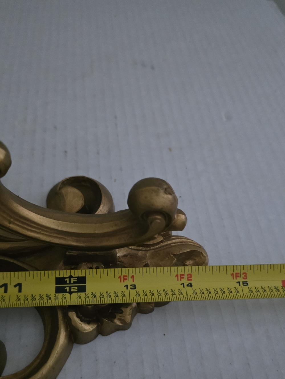 Pair of Vintage Homco Sconces - Picture 13 of 16
